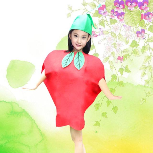 キッズ フルーツ コスプレ 苺 いちご クリスマス セット販売 衣装