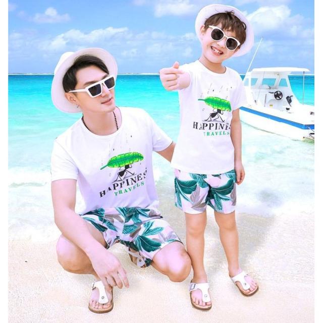 親子ペアルック ワンピース セットアップ 上下セット レディース