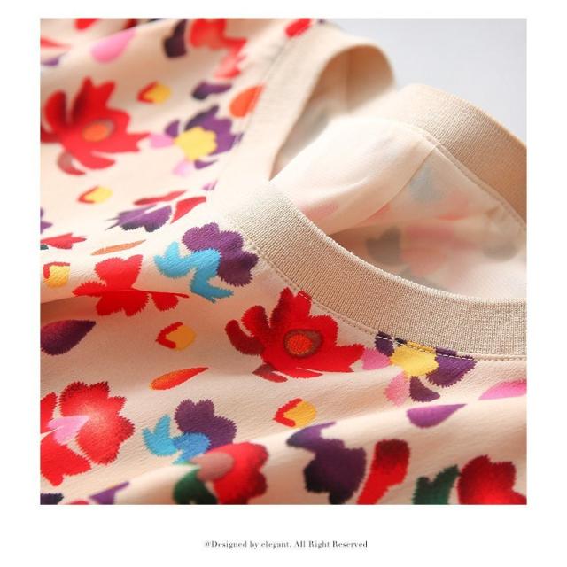 ワンピース レディース 40代 きれいめ 膝丈ワンピース 春夏新作 半袖