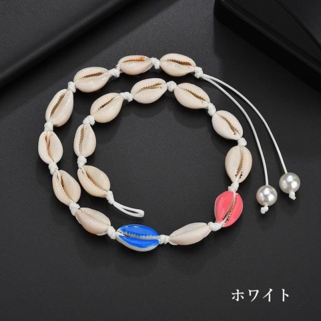 ネックレス アクセサリー レディース 女性用 貝殻 シェル ボヘミアン ハワイアン かわいい おしゃれ シンプル 海 夏 ギフト 記念日 誕生の通販はau Pay マーケット ココロ