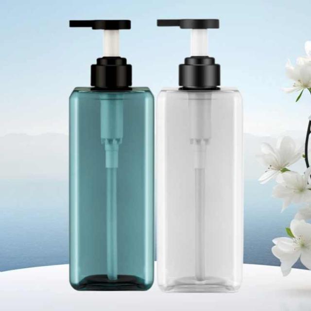 大容量 クリア 750ml 2本セット シャンプー ボトル 詰め替え