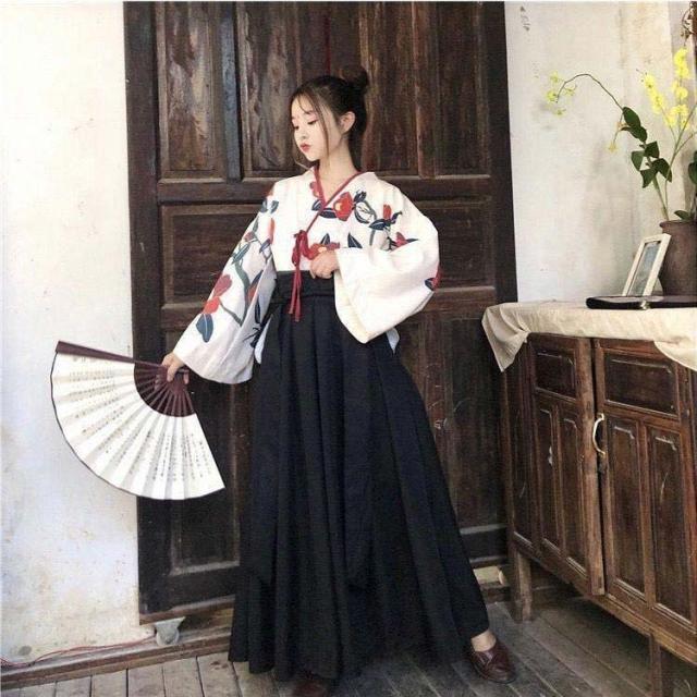 花柄着物スカートセット XS セット 楽天市場】袴セット超目玉 着付け簡単！レディース袴セット