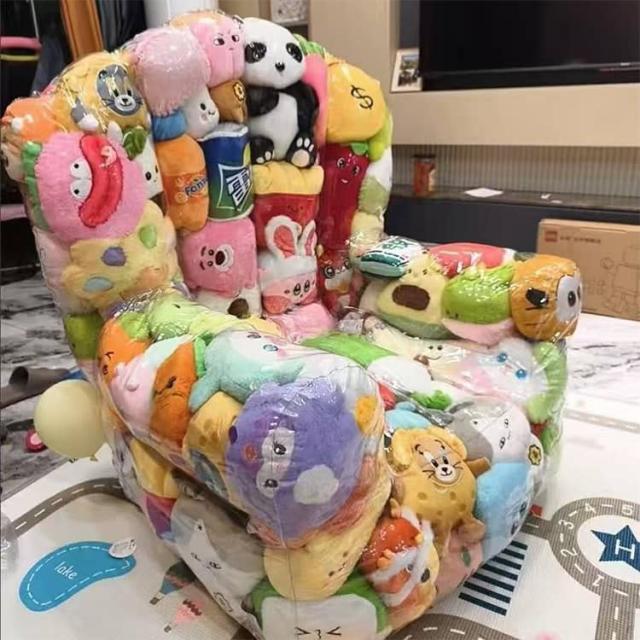 ぬいぐるみ収納 ソファ 透明 防水 布団収納袋 ぬいぐるみ収納 ビーンバッグ 衣類 おもちゃ箱 1人掛け L字 ローソファ クッション ビーズクッション 座れる 大容量 玩具 防塵 収納袋 収納ケース クリア PVC 滑り止め 子供の通販は - エルズマーケット