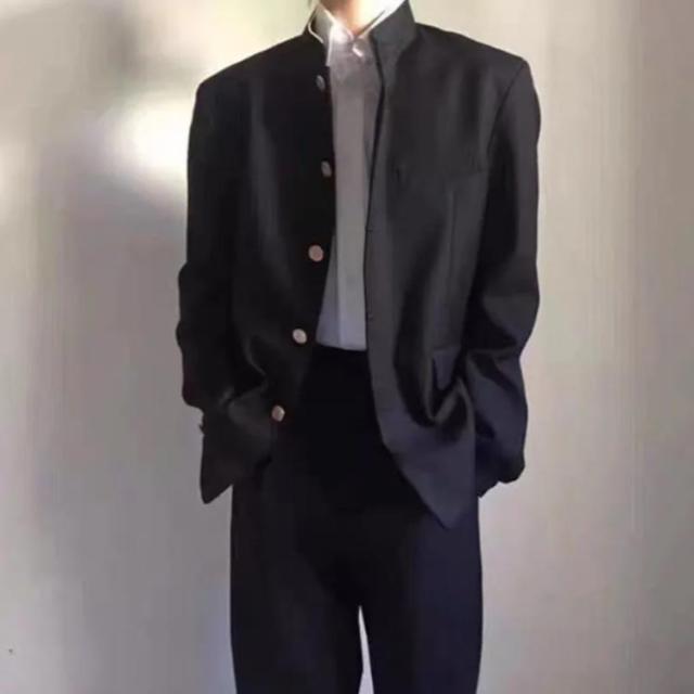 長ズボン 学生服 小学生 上着 3点セット 黒 制服 上下 メンズ ジュニア 