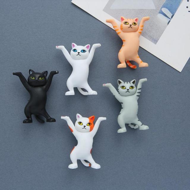 5匹セット 3D ネコちゃん 立体デザイン プレゼント おもしろグッズ