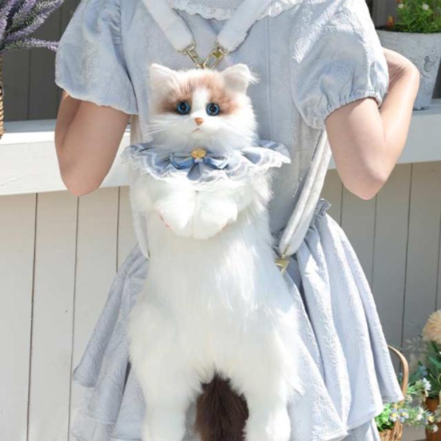 かわいい ぬいぐるみバッグ 猫 レディース ぬいぐるみバッグ ねこ 