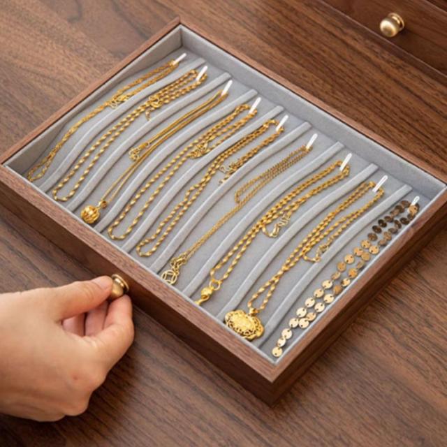 アクセサリーケース ジュエス 3段 透明 木製 高級 窓付き ロック付き 鍵付き 仕切り調整 ガラス ウッドケース おしゃれ リング 宝石箱 アクセサリー 収納ケース 指輪 鍵付き ピアス/ネックレス/メガネ/時計収納 小物収納 玄関 母の日 敬老の日の通販は アクセサリーケース ジュエス 3段 透明 木製 高級 窓付き ロック付き 鍵付き 仕切り調整 ガラス ウッドケース おしゃれ リング 宝石箱 アクセサリー 収納ケース 指輪 鍵付き ピアス/ネックレス/メガネ/時計収納 小物収納 玄関 母の日 敬老の日の通販は