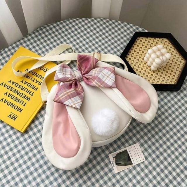 バロン♡花うさぎハリネズミ♡丸底　2wayショルダーバッグ バッグのセール・アウトレット｜レディースファッション通販の