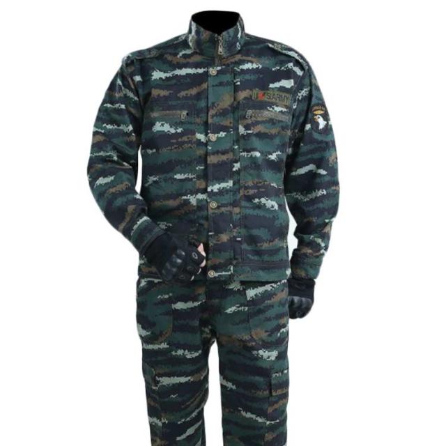 S-4XL 作業服 迷彩柄 メンズ 上下セット ジャケット ロング