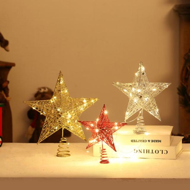 送料無料】クリスマスツリー 星 トップ 4サイズあり トップスター