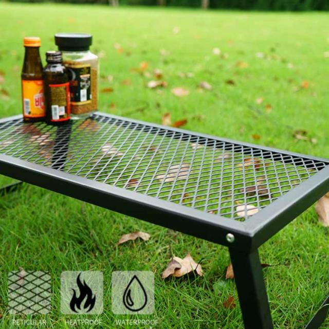 アウトドアテーブル メッシュテーブル 折りたたみ キャンプ