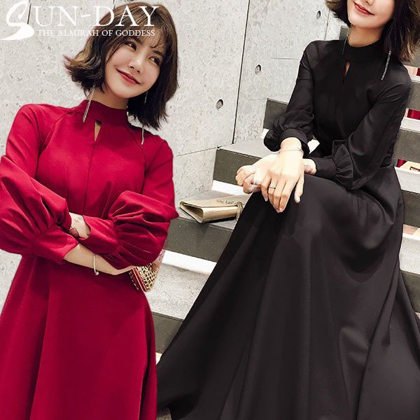 冬 成人式 結婚式 ワンピース パーティードレス パーティードレス 誕生日服 姫系 パーティードレス 花嫁ロングドレス お呼ばれ 二次会 パーティードレス