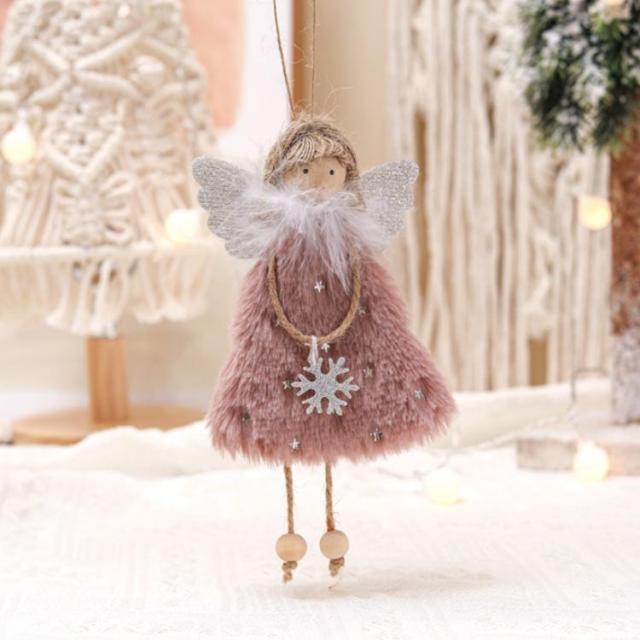 クリスマス 飾り 森の妖精 北欧 天使オーナメント 人形遊び プレゼント