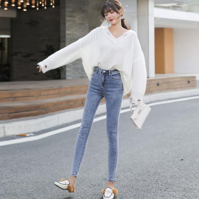 スキニーデニム スキニー ジーンズ レディーススキニー デニム 