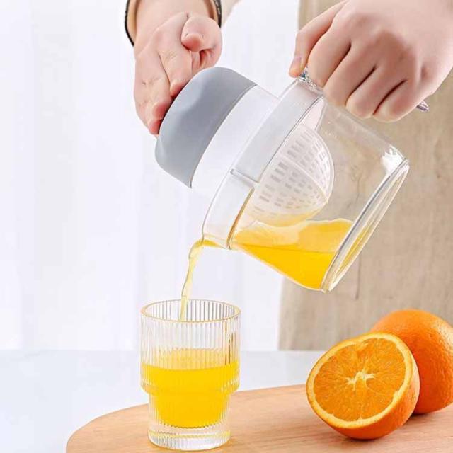 ジューサー 手動 レモン絞り レモン絞り器 オレンジ絞り フレッシュジュース 500ML カクテル サワー 生搾り 大根おろし おろし おうち時間 洗いやすい シトラスジューサー 果汁 フルーツしぼり キッチン用品 使いやすい 持ち手付き ギフト プレゼント 送料無料 レモン絞り