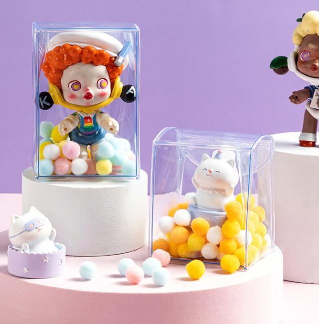 メグネイト　ポーチ　キーホルダー　3点セット 3点セット ぬいぐるみ 透明ポーチ ミニ キーホルダー付き ぬい