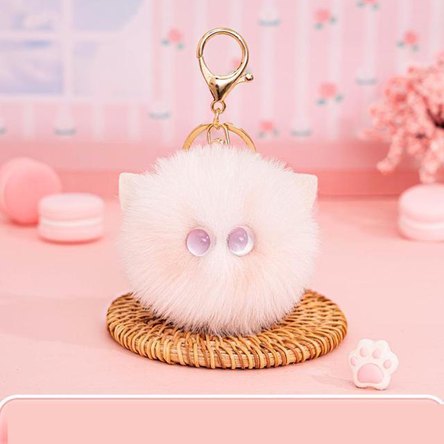 ふあふあ可愛いチャーム バッグチャーム キーホルダー バッグアクセサリー ぬいぐるみ