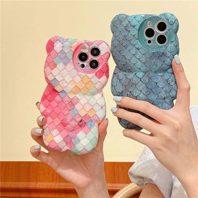くまママ ケース 立体 クマちゃん クマ 熊 iPhone15 iPhone15Pro