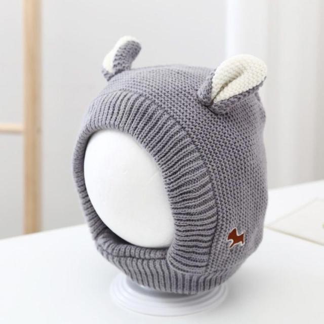 ニット帽 あったか ベビー防止 耳付き ベビー帽子 秋冬 防寒 ニット帽 キッズ ニットキャップ 防風 防寒着 かわいい ベビー 赤ちゃん帽子 暖かい 女の子 男の子 ニット帽 無地 写真撮影 帽子 誕生日 出産準備 出産祝い ギフト プレゼント ニット帽