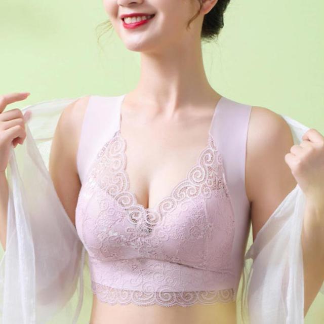 PGブラ ノンワイヤー 3Lサイズ ピンク （PGブラ ナイトブラ 育乳ブラ 