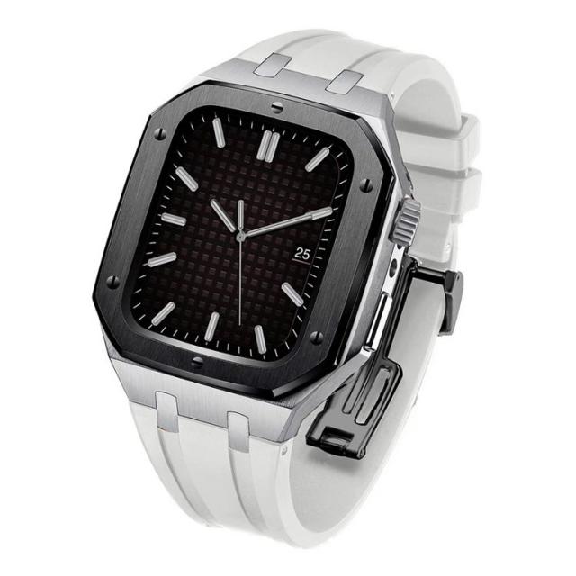 ステンレス series8 apple アップルウォッチ ベルト 一体型 apple 6 ケース メンズ watch 7 頑丈 SE 5 4 カバー 44mm 45mm スポーツ バンド アウトドア 保護 堅牢 用 耐衝撃 保護カバー 高級ベルト ケースバンド 装着簡単 おしゃれ 腕時計 ケースの通販は