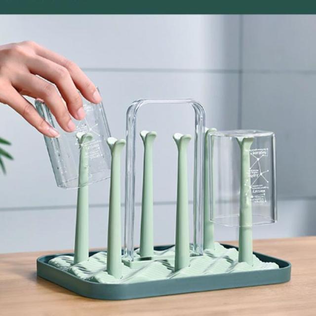 マグカップスタンド コップホルダー トレー付 グラススタンド コップ