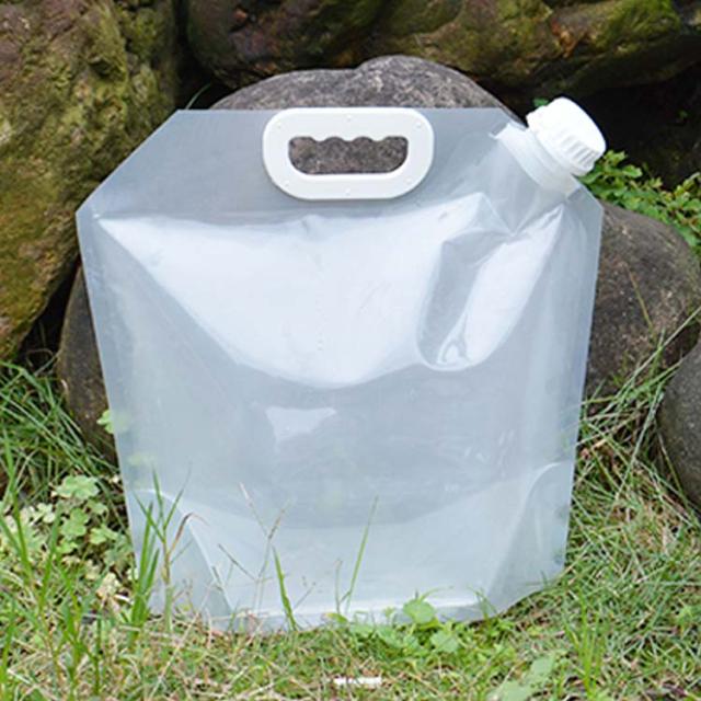 ウォータータンク 折りたたみ水袋 給水バッグ 折りたたみ 大容量 給水 袋 水袋 ウォーターバッグ 長期使用向き キャンプ 防災 災害 対策 グッズ 避難 非常用 備蓄 用品 旅行 登山_3
