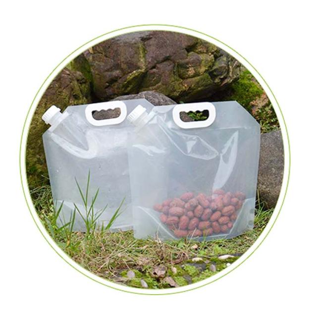 ウォータータンク 折りたたみ水袋 給水バッグ 折りたたみ 大容量 給水 袋 水袋 ウォーターバッグ 長期使用向き キャンプ 防災 災害 対策 グッズ 避難 非常用 備蓄 用品 旅行 登山_4