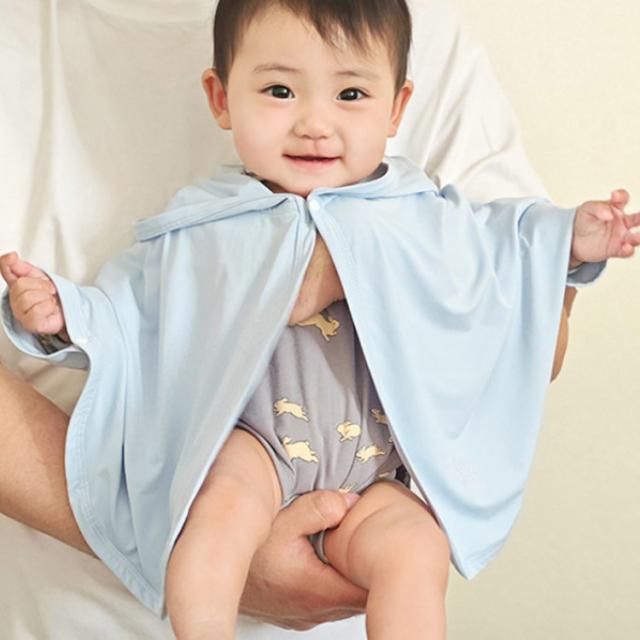 ベビーケープ uvカット フード付き 赤ちゃん 夏用 ベビー 羽織り UV 