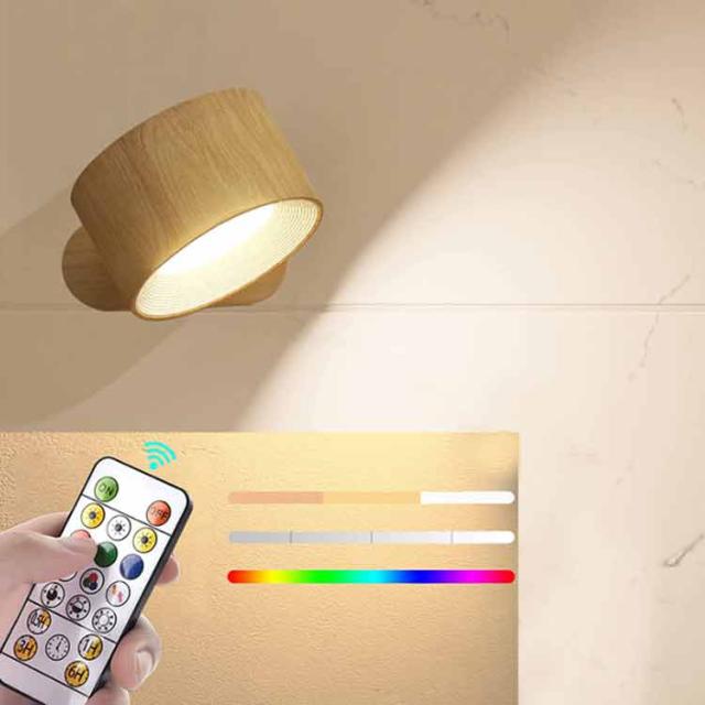 リモコン付き スポットライト LED デスクライト 間接照明 リビング 壁