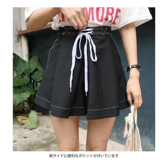 送料無料レディースキュロットミニスカートショートパンツワイドパンツ