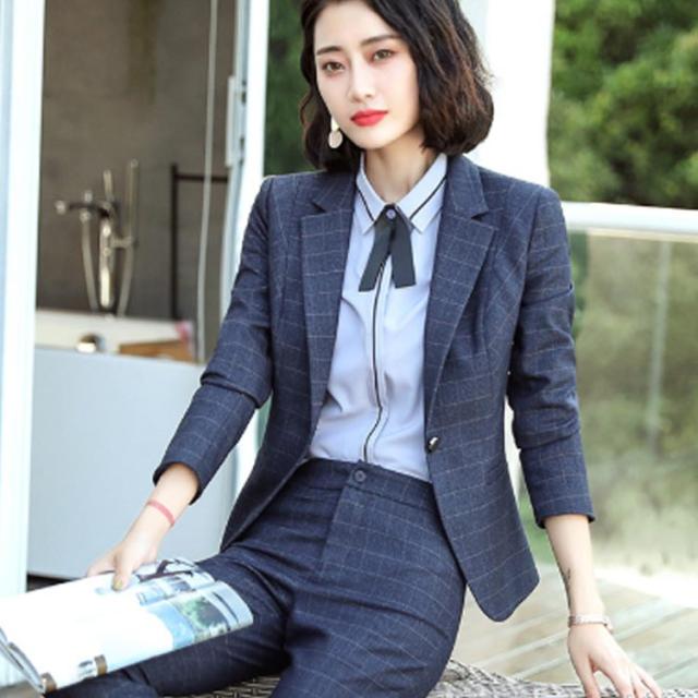 着痩せ ロングスーツ+長パンツ+ベスト+長袖シャツ+ネクタイ 春秋冬 チェック柄 セレモニー レディース セレモニースーツ 20代 チェック柄 レディース スカート 紺 30代 おしゃれ 50代 40代 卒業式 春秋 春夏 秋冬 5点セット 黒 ワイン ブラック ネイビー_1