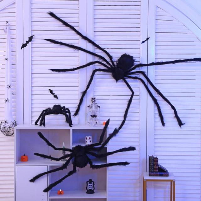 ハロウィン おもちゃ 蜘蛛 黒蜘蛛 クモ スパイダー お化け屋敷