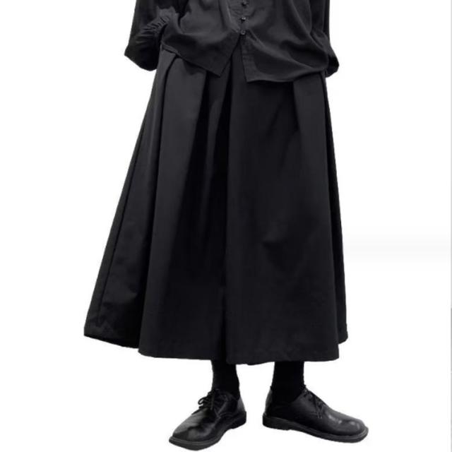 だつりょく。 袴パンツ-雅- ハカマパンツ ブラック モード 和 だつりょく。 袴パンツ-雅- ハカマパンツ ブラック モード 和