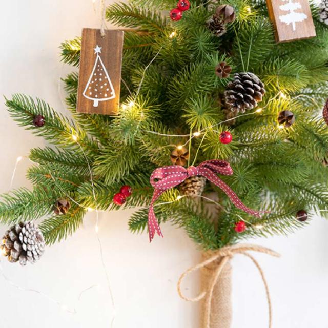 ハンキングツリー　クリスマスツリー　壁にかける 壁掛式クリスマスツリー 73cm クリスマスツリー ハンギングツリー 飾り