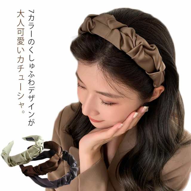 カチューシャ ヘアアクセサリー ヘアアレンジ - 小物