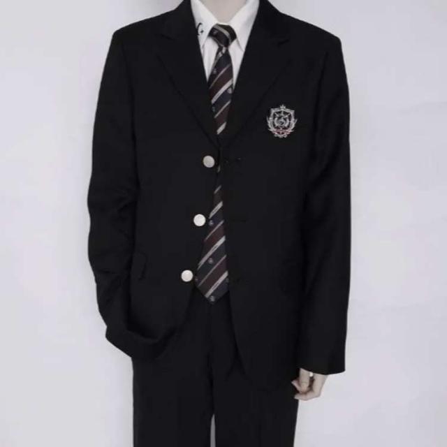 ベージュ 高校生 高校 男子 ブレザー 通学 学生 制服 グレー ブラック ネイビー レギュラータイプ アクセサリーなし 男子校生 制服 なんちゃって制服 スクール 通学 中学生 男子 紺 スクールブレザー ブレザー 中学 学生服 ジャケット 卒業式 学校_2
