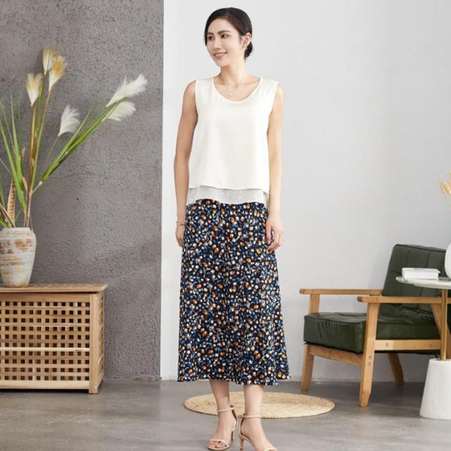 シルク シルク トップス ブラウス ラウンドネック プルオーバー レディース ノースリーブ ゆったり シャツブラウス ブラウス 裾ティアード カジュアル 重ね着 インナー 無地 タンクトップ シルク かわいい 春夏 ブラック ホワイト シルク シルク トップス ブラウス ラウンドネック プルオーバー