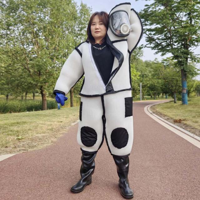 スズメバチ つなぎ服 万全防護服 スズメバチ駆除用蜂防護服 蜂の巣