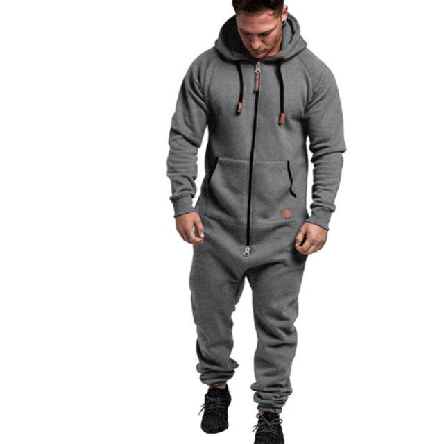 パーカー ツナギスエット ツナギ ワークウェア オーバーオール 部屋着