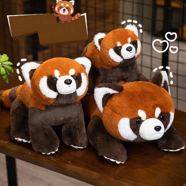 レッサーパンダ ぬいぐるみ 長60cm 45cm ふかふか リアル 動物