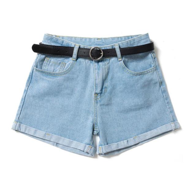 デニムショートパンツ[ JEANS]関税込送料無料 ハイウエスト デニムショートパンツ レディース ハイウエスト デニムパンツ