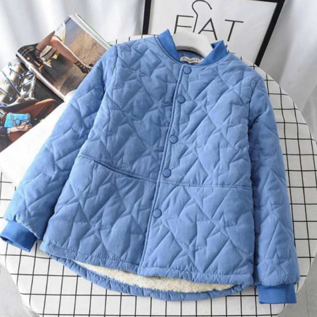 レディース 中綿ジャケット ショートジャケット ストレートジャケット 秋冬 かわいい ジャケット 大きサイズ ゆったり アウトー 無地 シンプル カジュアル おしゃれ 暖かい 保温防寒 着痩せ アウトドア かわいいの通販は