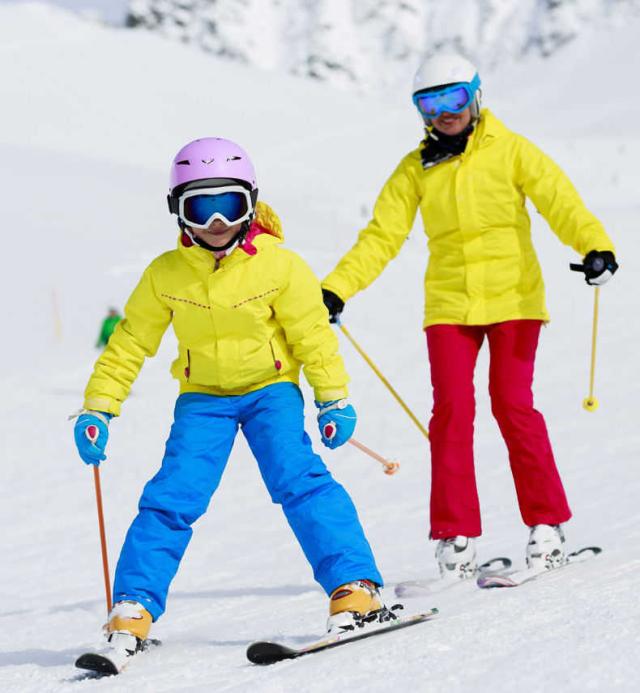 20120レディーススキーウエアサロペット紺色