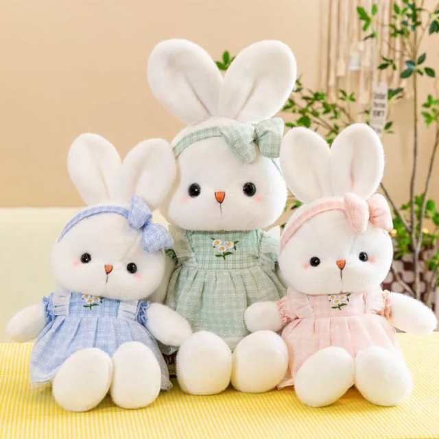 かわいいウサギのぬいぐるみです--nini様 （♡ハンドメイド