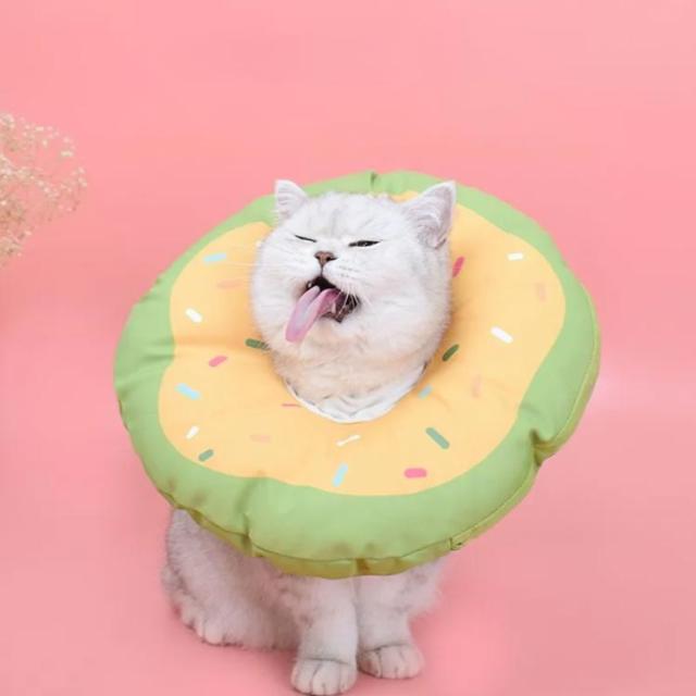 NO.３９　えりな様❤️専用　オビツ　プリンセス　ベット エリザベスカラー 猫 犬 ソフト クッション ドーナツ 防水 柔らかい 傷