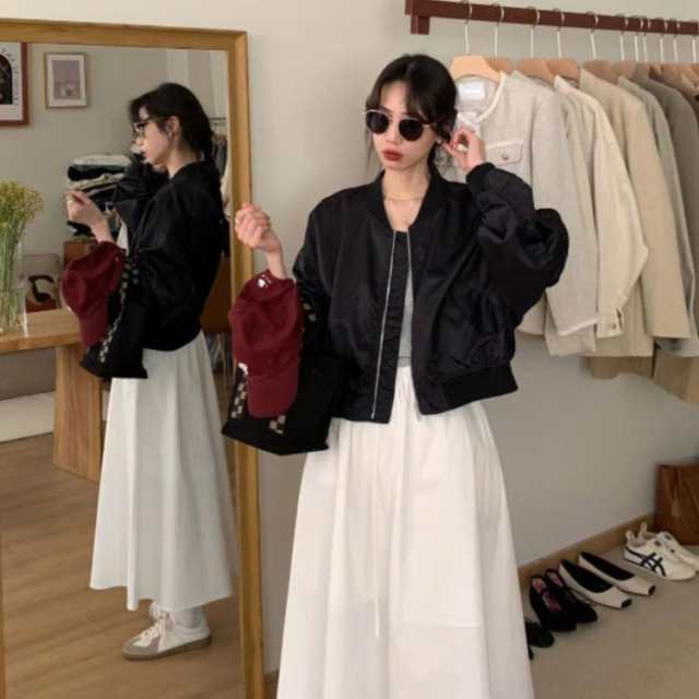 ブルゾン ジャケット レディース ショート丈 ジャンパー