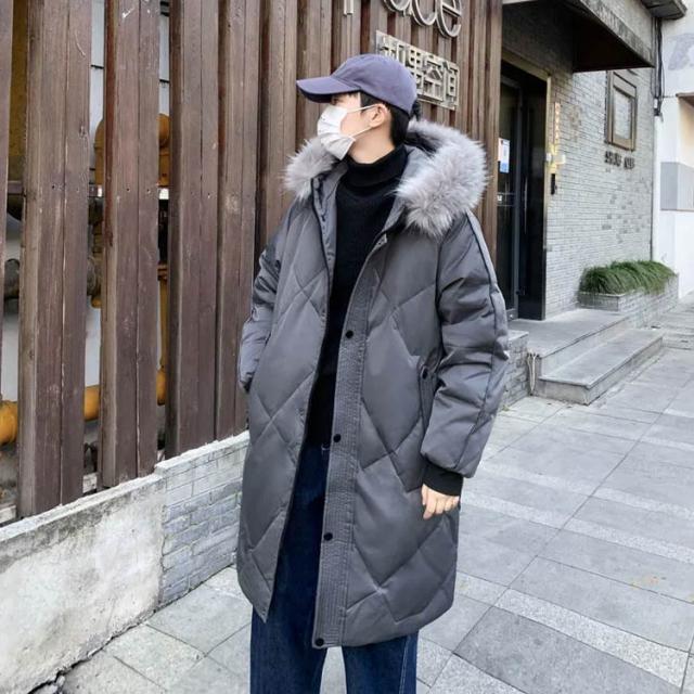 ジャケット アウター 厚手 ロングコート ロング丈 M 大人 中綿コート