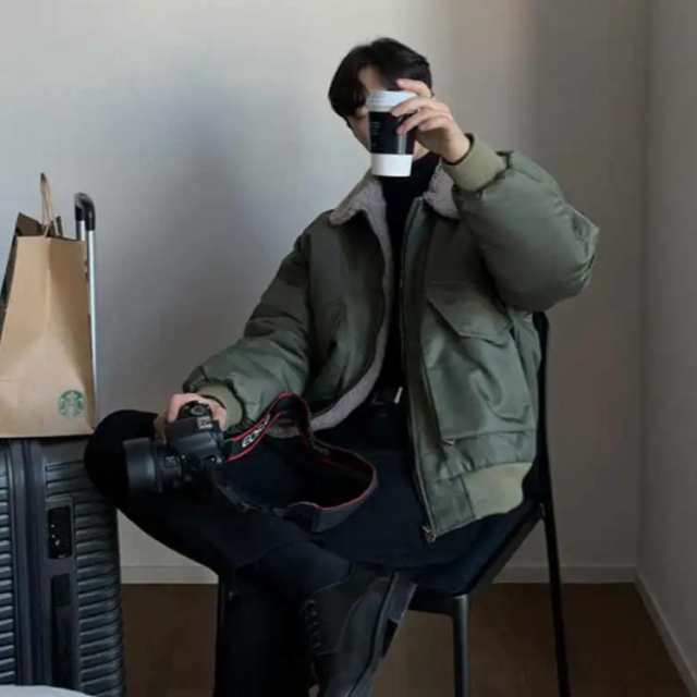 フライト ジャケット ショート 丈 ジャケット メンズ フライト