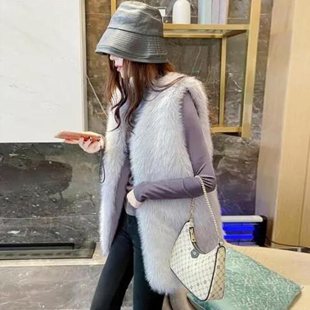 ファー ベスト ジレ ファ チョッキ ベスト 前開き 毛皮 ベスト 秋冬 アウター レディース　コート 着?せ　20代　30代　40代　暖かい ファーベスト レディース ジレ 毛皮ベスト ファーコート ファー